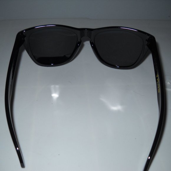 Oakley Black Sunglasses with Orange Lenses - Picture 3 of 3
